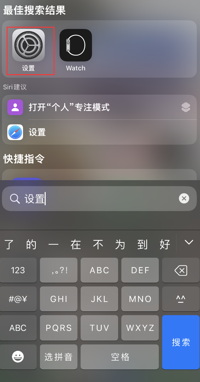 岗巴苹果手机维修分享：iPhone 找不到“设置”或“App Store”怎么办？ 